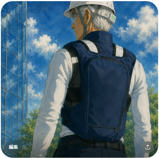 【新商品】⑤ＹＡＭＡＺＥＮダイレクトクール（水冷服）レンタル開始